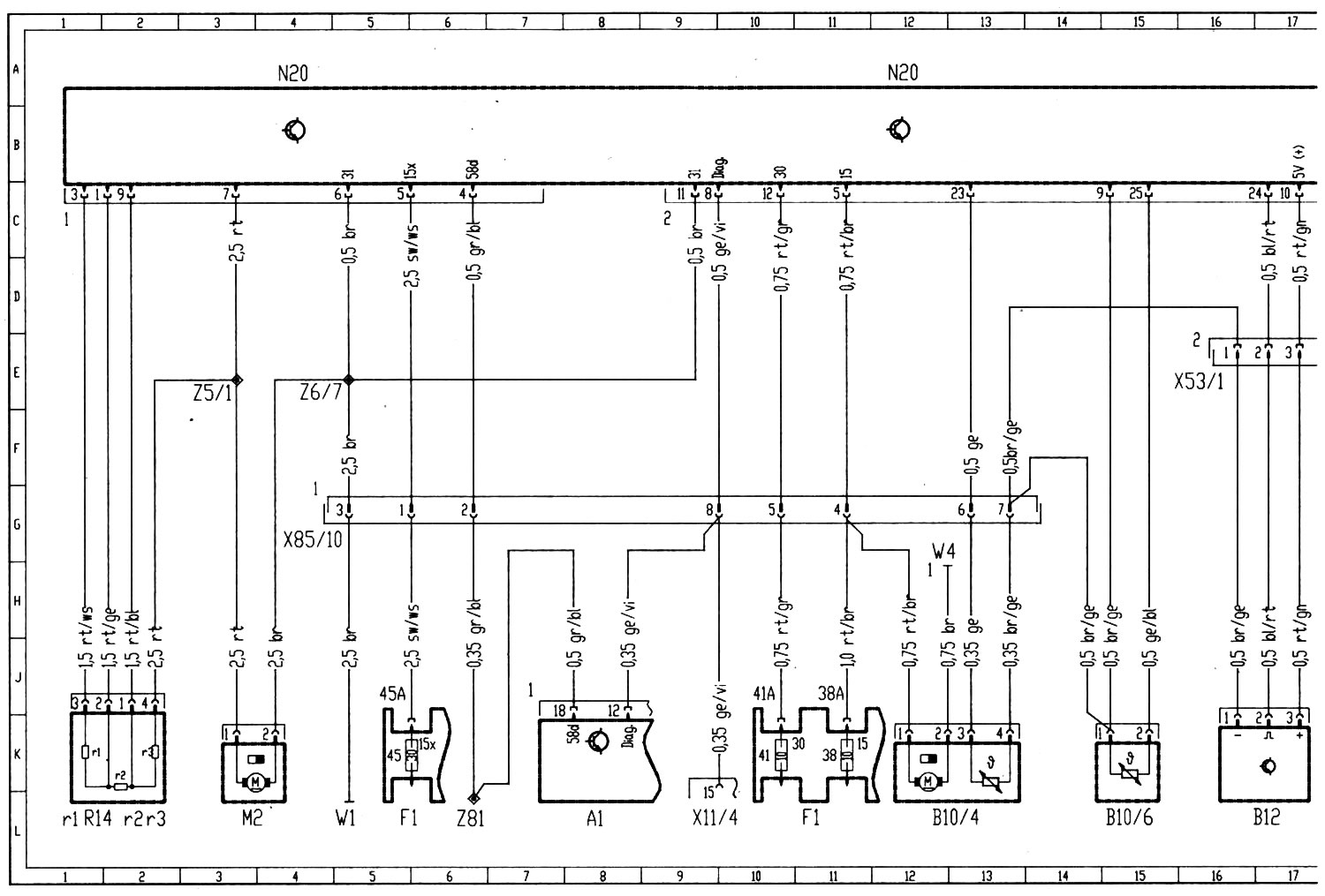 схема включения компрессора мерседес v280