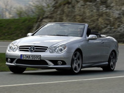 Обновлённый CLK500 стал мощнее, быстрее и красивее.