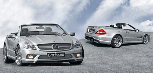 На родстер SL тюнеры из Carlsson устанавливают сверхлегкие колесные диски диаметром 19 или 20…