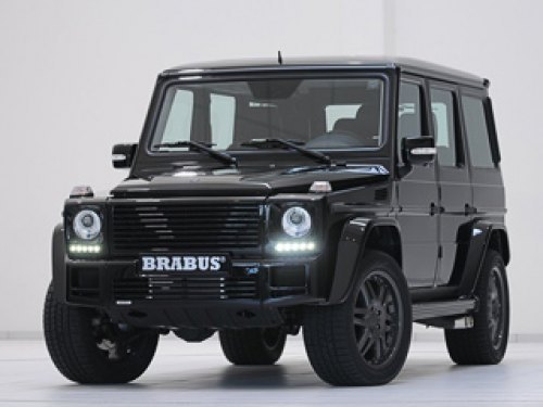 Brabus G V12 S Biturbo в числе прочего отличается от модели пятилетней давности головной оптикой и…