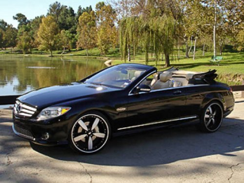 Кабриолет Mercedes CL, сделанный в стенах ателье Newport Convertible Engineering, всё-таки не…