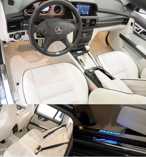 Человек, заплативший за GLK V12 почти 400 тысяч евро, получит интерьер с отделкой дорогими сортами…