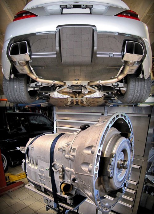 И мы бы вам посоветовали укрепить конструкцию «автомата». Не зря же в AMG ограничили крутящий…