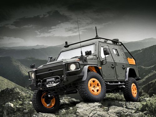 Аббревиатура LAPV в названии концепта расшифровывается как Light Armoured Patrol Vehicle, то есть…