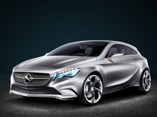 Шоу-кар Mercedes-Benz Concept A — прототип A-класса третьего поколения. Конечно, у серийного…
