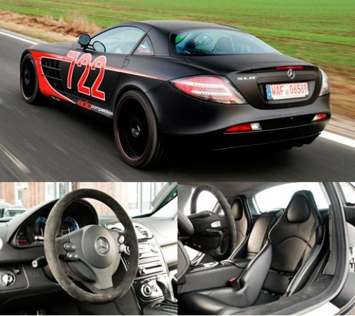 Двухдверка SLR McLaren в версии 722 Black Arrow от спецов из бюро Edo Competition обута в…