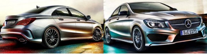 Напомним, что четырехдверка Mercedes CLA построена на платформе MFA от A-класса.