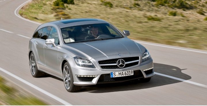 Мощный «сарай» CLS 63 AMG разгоняется с ноля до 100 км/ч за 4,3 с.