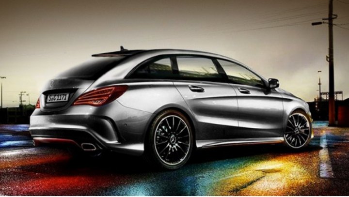 Универсал CLA будет скроен по тому же принципу, что и пятидверка CLS Shooting Brake, то есть…