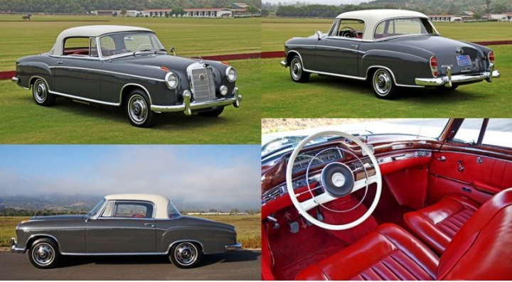 В 1956 году появилось купе Mercedes 220 S Coupe, относящееся к линейке с заводским индексом W180.…