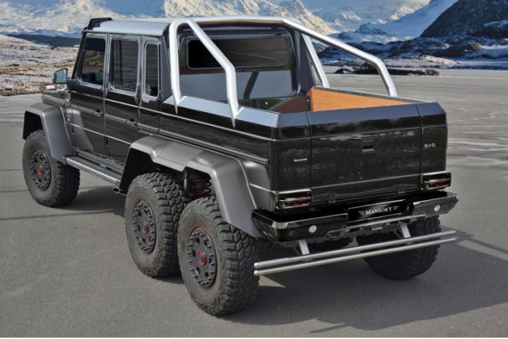 Бюро Mansory признает, что оригинальный Mercedes-Benz G 63 AMG 6х6 «почти невозможно продать», но…