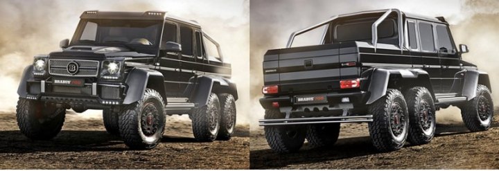 А вот компания Brabus, переосмыслившая Mercedes-Benz G 63 AMG 6х6 в прошлом году, цену не скрывает.…