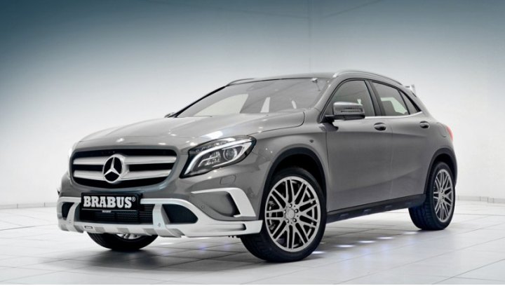 Обвес кузова от компании Brabus включает в себя другие бамперы, решётку радиатора, накладки на…
