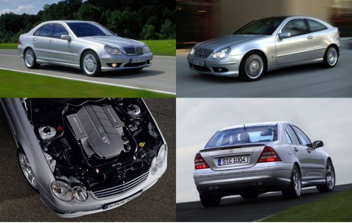 В поколении W 203 AMG-версии стали разнообразнее. Это были C 32 AMG (2001 год, V6 3.2, механический…