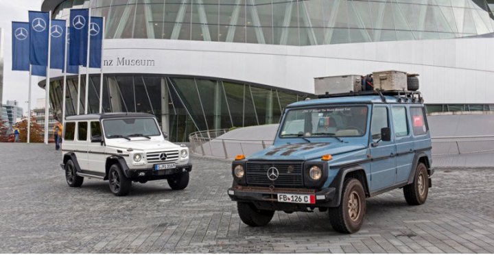 Удивительно, насколько мало Geländewagen изменился внешне с конца семидесятых.