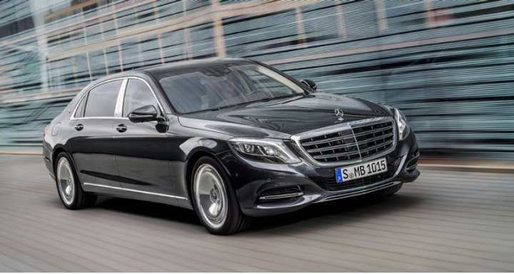 Новый Maybach на 20 см длиннее длиннобазного Мерседеса S-класса.