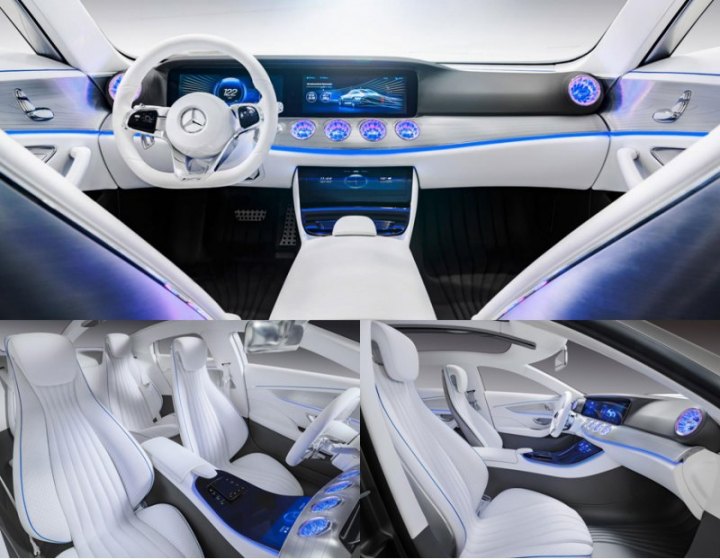 Присмотритесь к интерьеру шоу-кара. Многое отсюда перекочует на серийный Mercedes E-класса нового…