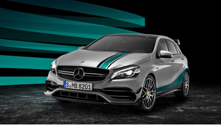 В Европе хот-хэтч A45 Petronas 2015 World Champion Edition будет доступен для заказа с января по…