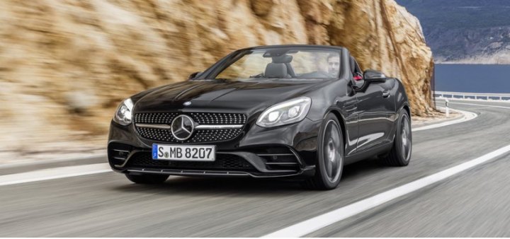 Разработчики уверяют, что на трассе Mercedes-AMG SLC 43 не уступит прежнему SLK 55 AMG, хотя…