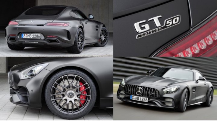 Для кузова Edition 50 предусмотрен выбор всего из двух цветов: Designo Graphite Grey Magno и…