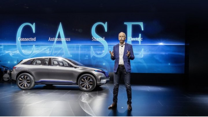 Стратегия развития суббренда EQ — Connected, Autonomous, Shared, Electric (доступ в Сеть,…