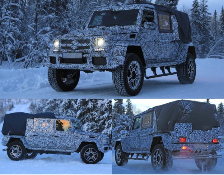 Сзади этот вариант Гелендвагена может напоминать AMG 6x6. Примечательная особенность прототипа —…