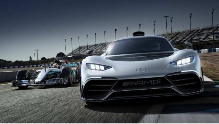 Машина построена на базе формульного болида Mercedes F1 W06 Hybrid. В основе дорожного гиперкара…