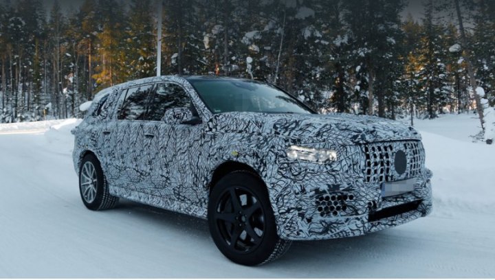 Гигант GLS 63 получил решётку радиатора Panamericana, как на ряде AMG-моделей, от AMG GT в разных…