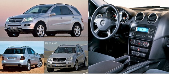 В 2006 году появилась «заряженная» модификация ML 63 AMG: двигатель V8 6.2 развивал 510 л.с.,…