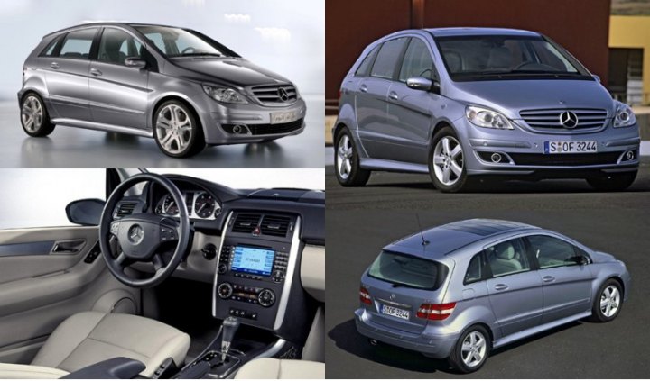 Первое поколение компактвэна Mercedes-Benz B-класса (W245) дебютировало в марте 2005 года в Женеве,…