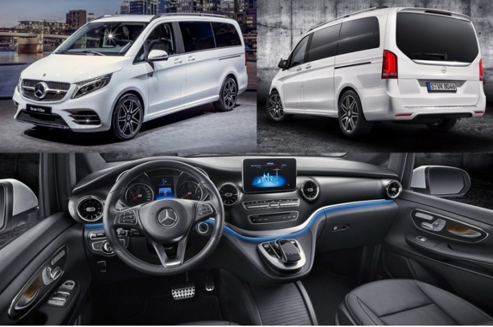 Автомобиль с пакетом AMG Line продемонстрировал новую решетку радиатора с россыпью маленьких…