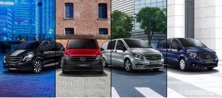 Линейка Vito в Британии включает в себя вариации Sport, Pure, Premium и Progressive. Спорту…