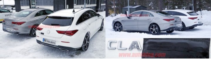 Шильдик «250 e» заклеен не слишком удачно, но и без него все понятно сразу: у машин по два лючка на…