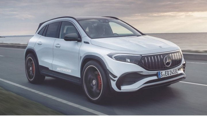 Даты запуска не объявлены, но ясно, что первым на арену выйдет Mercedes-AMG EQA (выше фантазия…