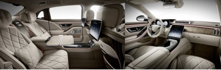 В оснащение Майбаха включены кожа наппа Exclusive, фары Digital Light с 1,3 млн управляемых…
