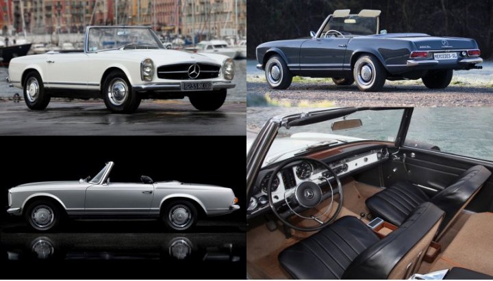 Родстер Mercedes SL второго поколения с мягким и жестким верхом продержался на заводе в Штутгарте…