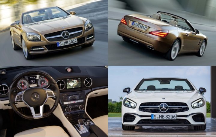 В зависимости от года в ассортименте присутствовали обычные версии SL 350, SL 400 и SL 500 (от 306…