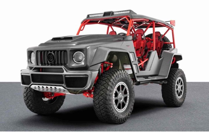Новый необычный внедорожник Brabus Crawler оказался запредельно дорогим