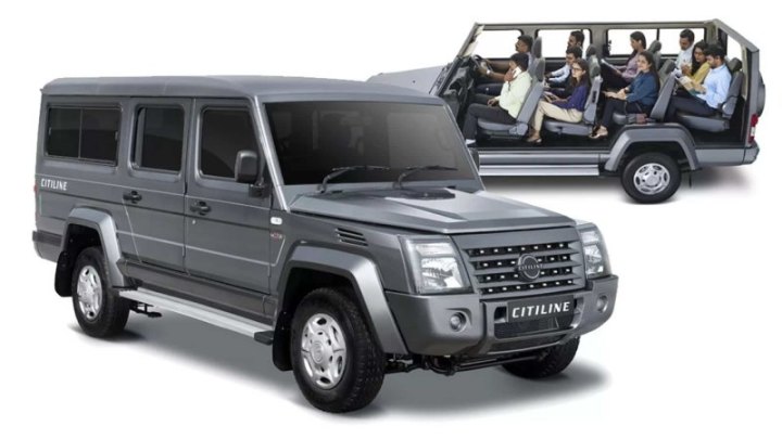 Маршрутка-внедорожник: в Индии показали 10-местную копию Mercedes Gelandewagen