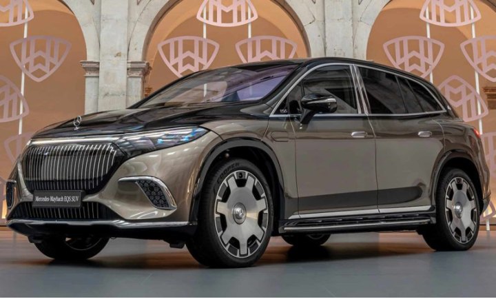 Mercedes-Maybach показал роскошный кроссовер EQS: он полностью электрический