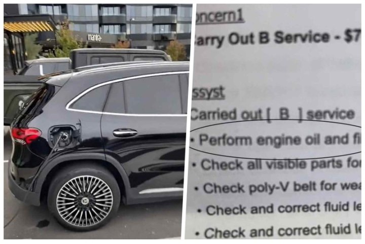 Владелец электрокара Mercedes сильно удивился во время обслуживания: в его машине заменили моторное…