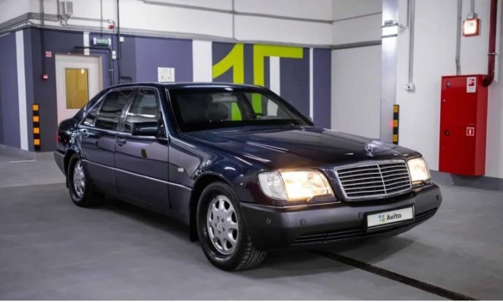 Редкий бронированный Mercedes S600L (W140) продают за 10 миллионов рублей