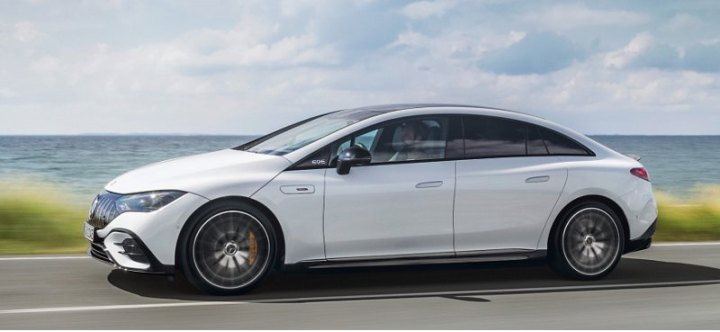 Компания Mercedes-AMG представила электрический седан Mercedes EQE 2023 года