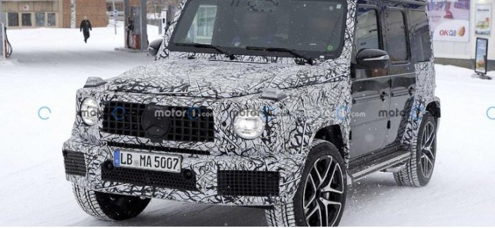 Появились фотографии нового внедорожника Mercedes-AMG G63