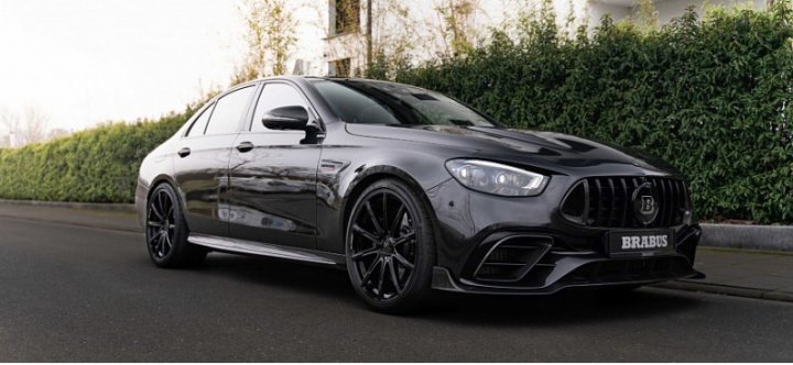 Тюнинг-ателье Brabus продемонстрировало затемненный Mercedes-AMG E 63 S с 888 л.с.