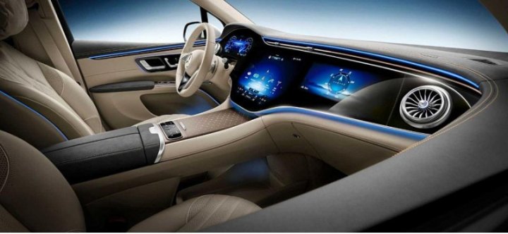 Mercedes-Benz представил салон электрокроссовера EQS SUV
