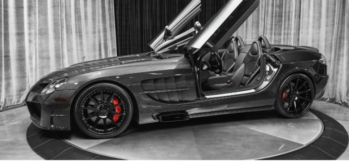 Продаётся Mercedes SLR McLaren с карбоновым кузовом от Mansory