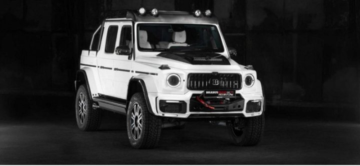 Ателье Brabus представило мощный пикап на базе Mercedes-AMG G63