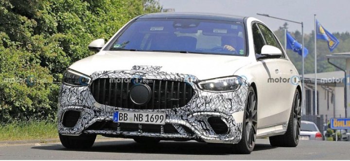 Компания Mercedes-AMG тестирует мощнейший S63 2023 модельного года