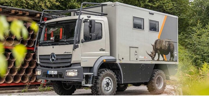 Представлен внедорожный кемпер Mercedes Atego от австрийской фирмы Krug Expedition